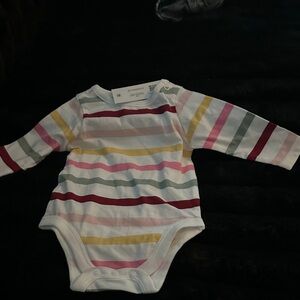 Garanimals Multicolor Striped Baby Bodysuit